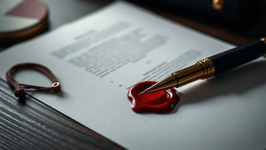 A close-up high-quality photograph of a formal legal documen